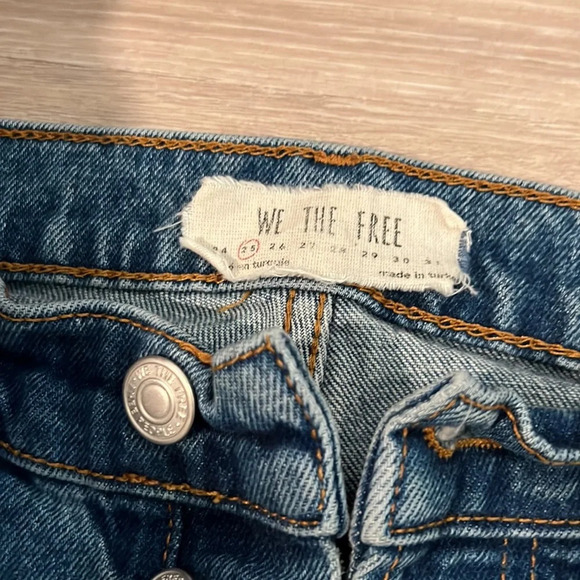 Free People High Rise Jean - Picture 2 of 3